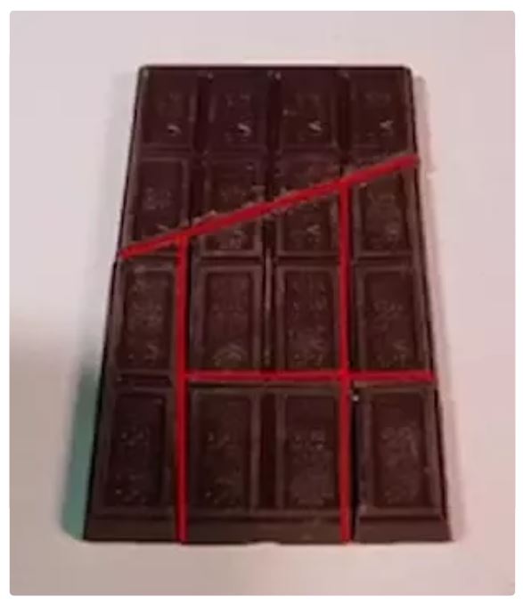 Бесконечная шоколадка схема