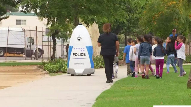 Californian ‘RoboCop’ had to handle its first crime, and it didn’t go well