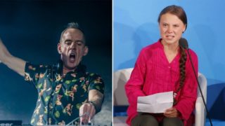 Fatboy Slim mixes Greta Thunberg’s UN speech into “Right Here, Right Now”