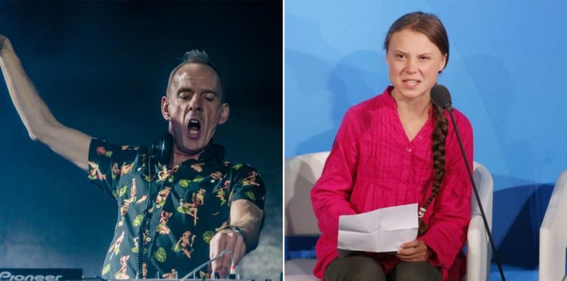 Fatboy Slim mixes Greta Thunberg’s UN speech into “Right Here, Right Now”