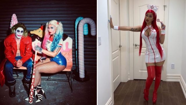 Bloody celebrities are going nuts for Halloween