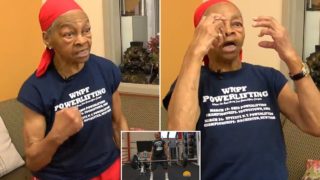 82-year-old powerlifting sheila savagely beats the s**t out of home intruder