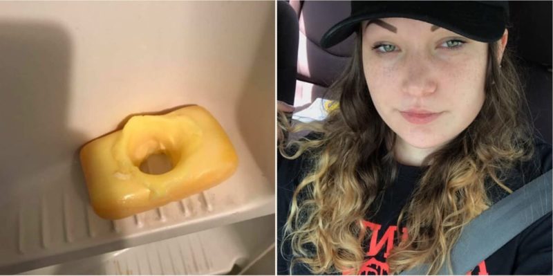 Woman shames male pal after 'finding soap with strategically