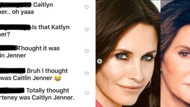 Courteney Cox’s response to fans mistaking her for Caitlyn Jenner is gold
