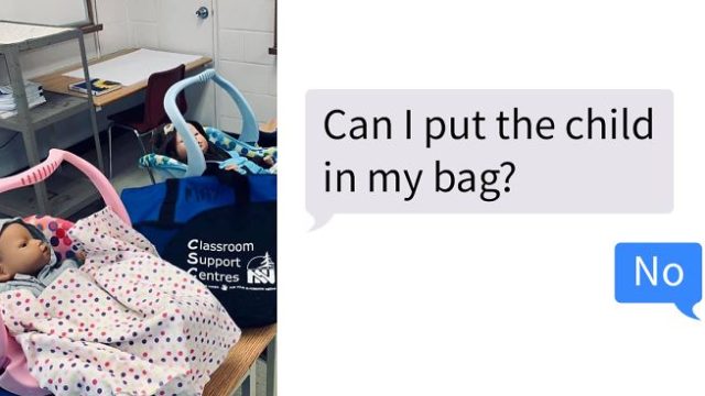 These teens caring for fake babies had bloody meltdowns after just one day