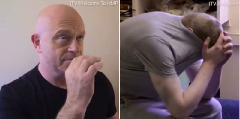 Ross Kemp momentarily unable to speak after smelling inmate’s vape