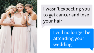 Bridezilla cancels bridesmaid with cancer for refusing to wear a wig