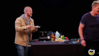 Gordon Ramsay is the highest viewed guest on “Hot Ones” for good f@*#en reason