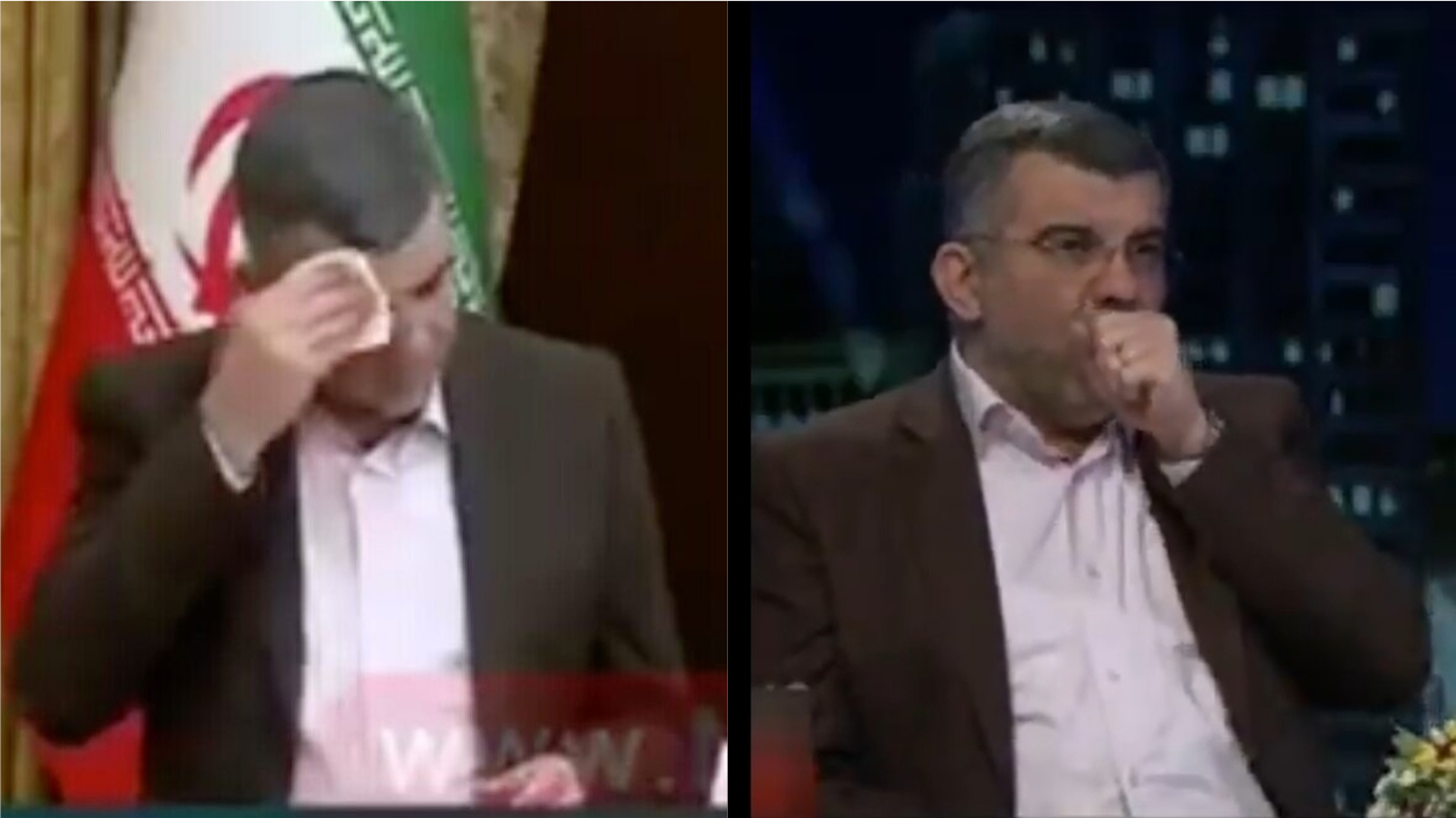 Watch the Coronavirus strike down Iran’s Deputy Health Minister in real time