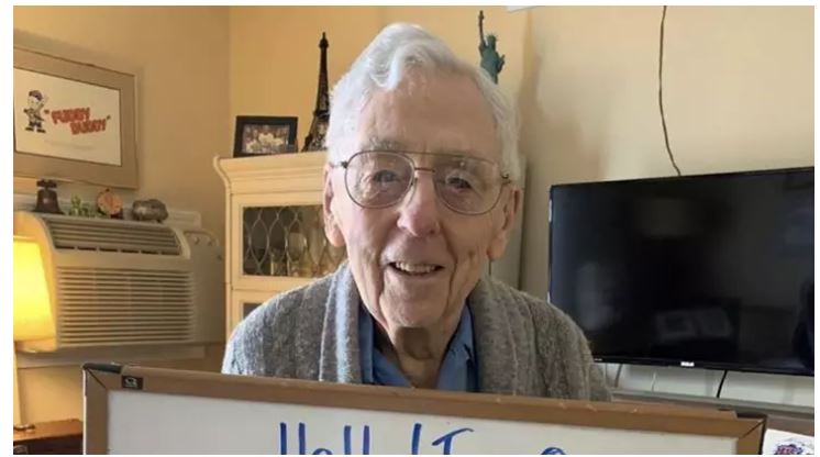 100 year old bloke asked the Internet for 101,000 likes after his birthday was cancelled