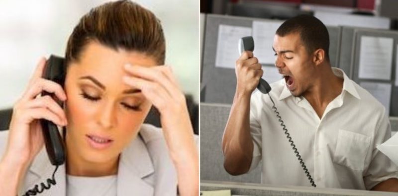 When customer service staff lose their s**t with rude customers