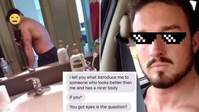 This bloke got rejected and went on a bloody insane selfie filled rant