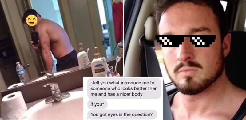 This bloke got rejected and went on a bloody insane selfie filled rant