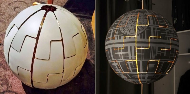 Legend explains how to turn an IKEA lamp into the f**ken death-star