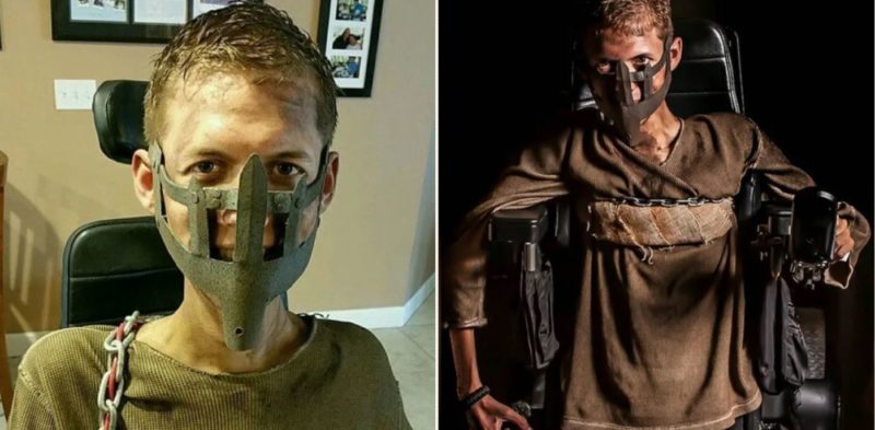 Student turns his wheelchair into brilliant Mad Max cosplay