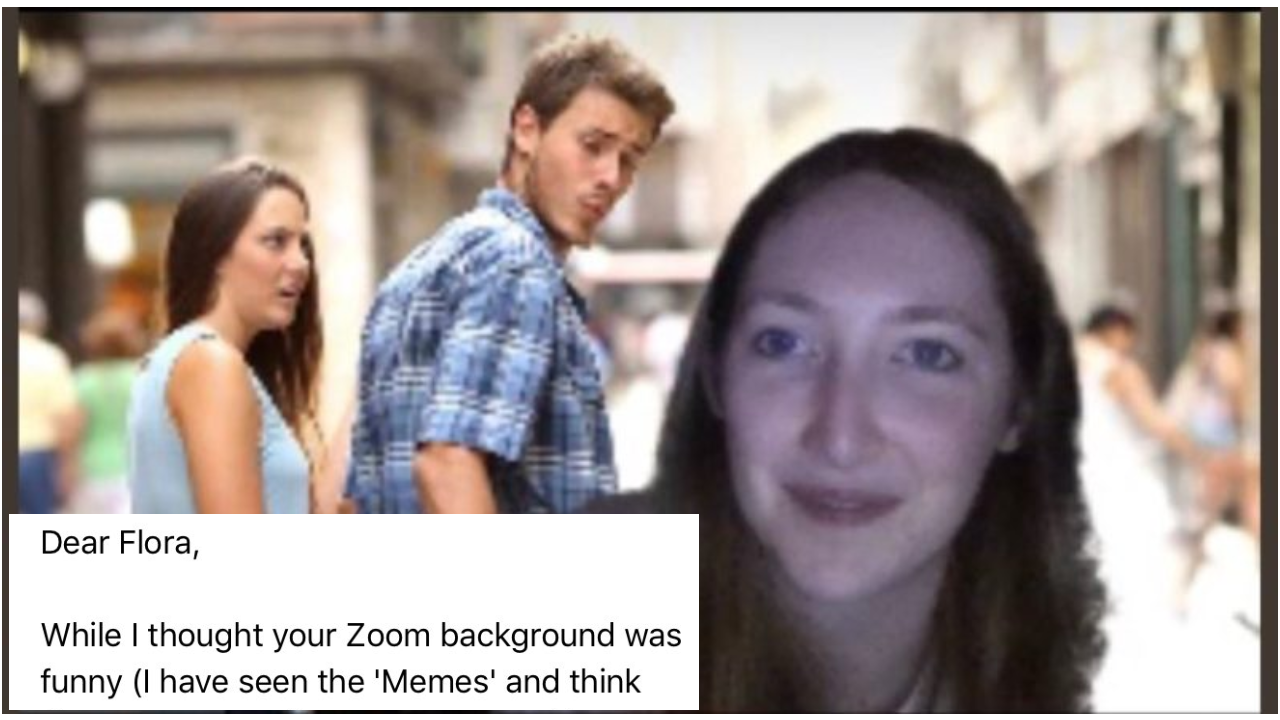 This journo's 'scolding' from boss went viral after using meme background  in zoom call