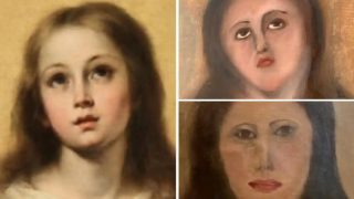 This art restoration bodge-job is so bad the internet has been ‘fixing’ it