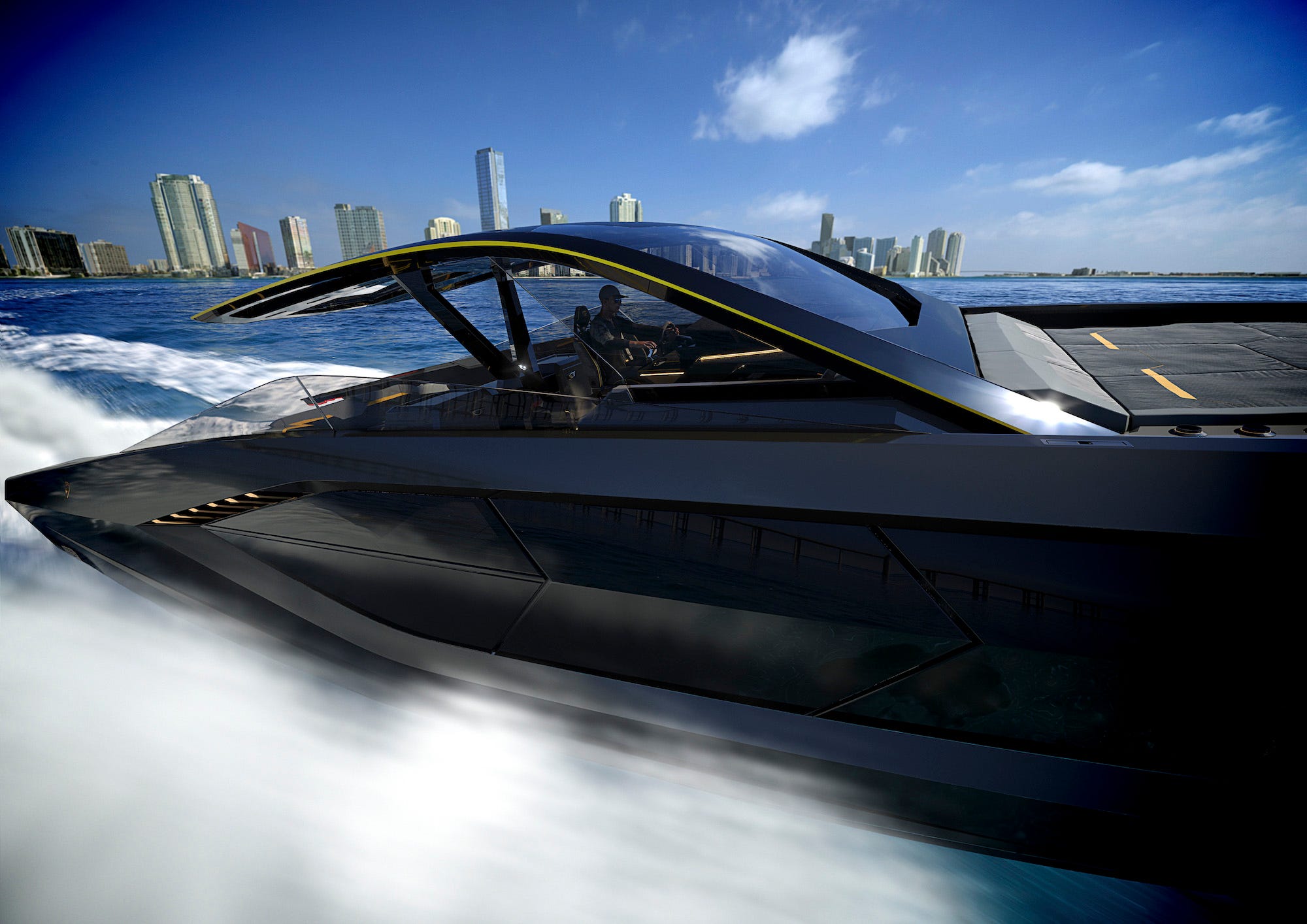 Lamborghini unveils 3.4 million dollar yacht that looks ...