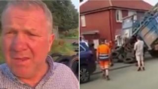Watch how farmer gets revenge on fly-tipper who dumped tyres on his farm