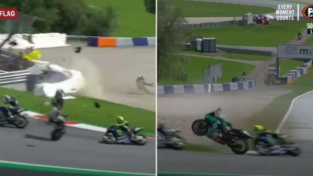 Valentino Rossi has a message for young riders after ‘terrifying’ crashes at Austrian GP