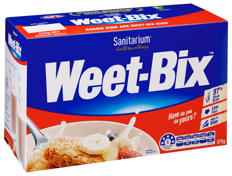 Debate erupts online over how to eat Weet-bix