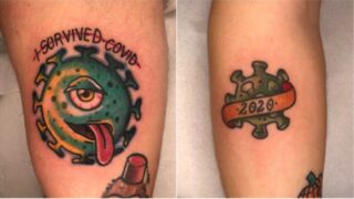 Tattooists reveal the best COVID inspired tattoos they’ve done