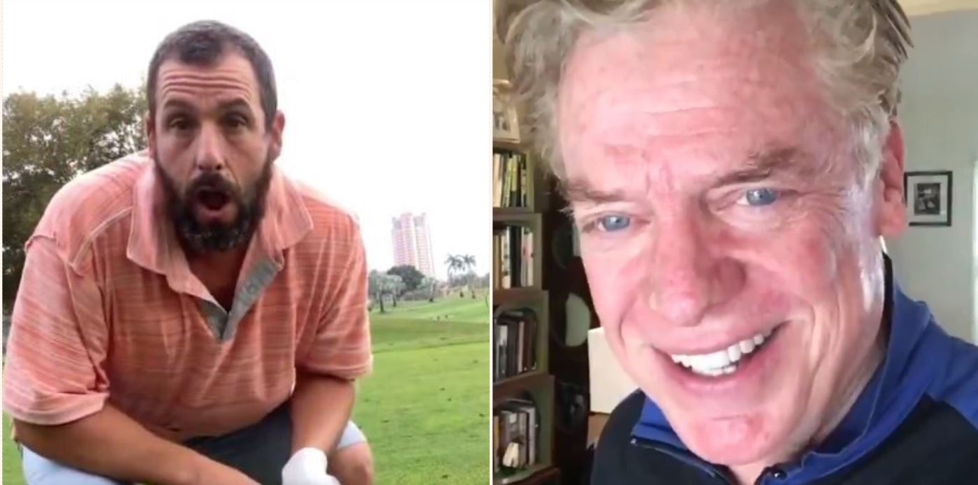 Epic banter between Happy Gilmore and Shooter McGavin on 25th anniversary