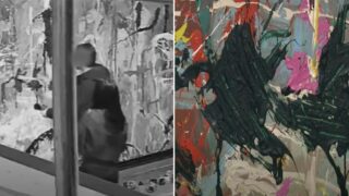Couple mistakenly vandalise $500,000 painting in art gallery