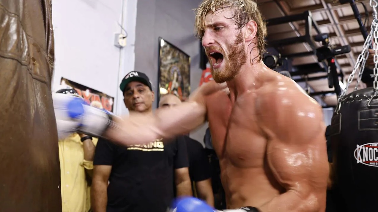 Logan Paul is f*@#en JACKED days out from Mayweather fight