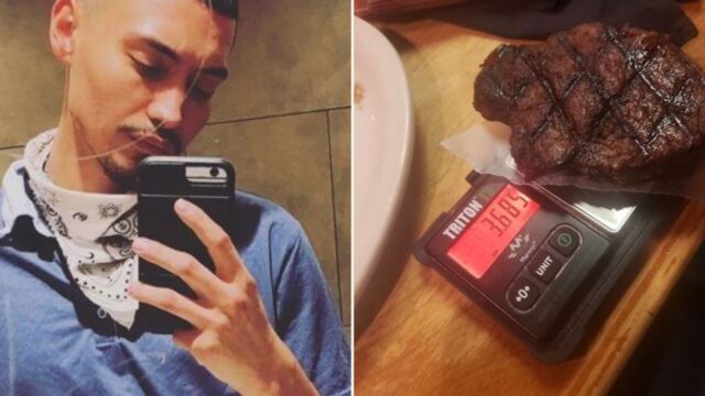 Bloke weighs his ‘kid-size’ 6oz steak under the table and shames restaurant
