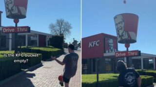 KFC drive-through bucket myth busted