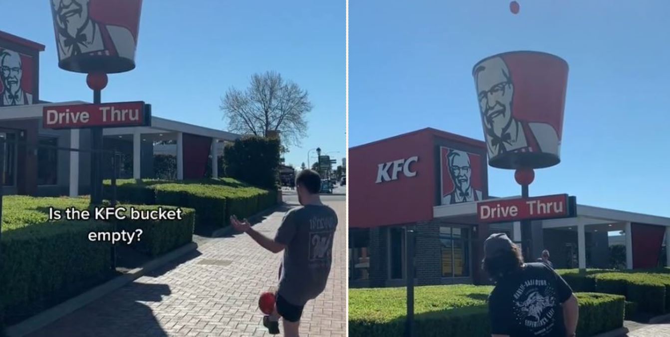 KFC drive-through bucket myth busted