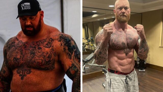 ‘The Mountain’ Hafthor Bjornsson reveals crazy body transformation