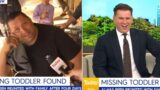 Family of rescued Aussie toddler invite renowned Aussie celeb for booze and ‘bags’ on live TV