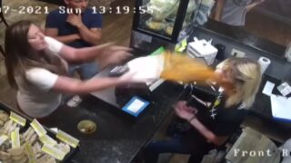 Sheila arrested after throwing soup in restaurant employee’s face!