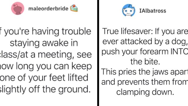 People are sharing “lifesaving” advice online and you need to check it out