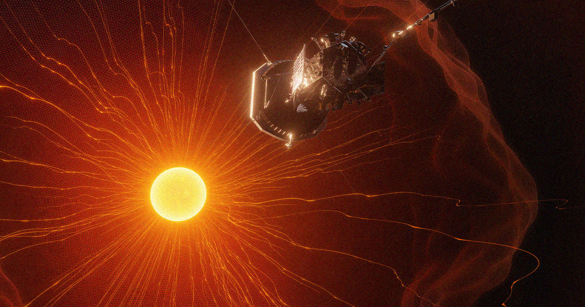 NASA’s probe took a video as it f@#*en “touched the sun”