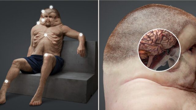 Mutant “Superhuman” shows how people would need to look to survive car crashes