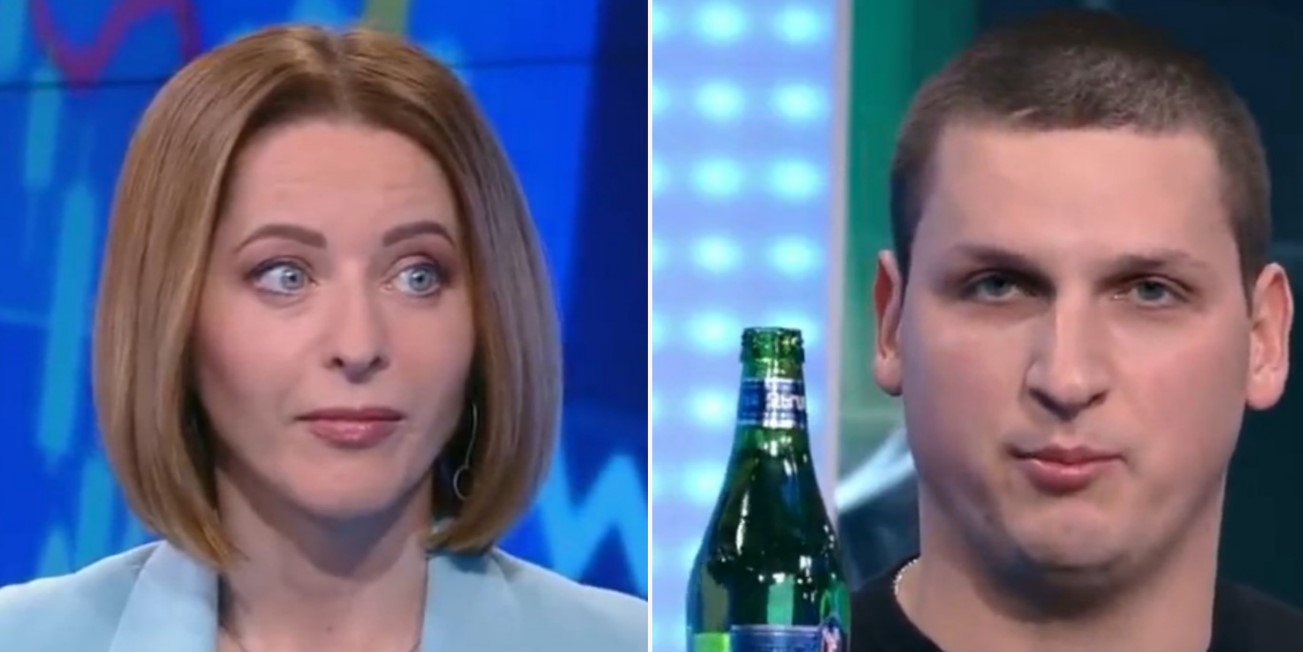News reporter left speechless when economist reveals Russian stock market news on live TV