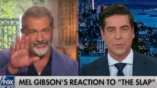 Mel Gibson live interview dramatically ended after Will Smith slap question