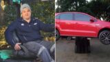 Aussie bloke traps a car-thief using a forklift
