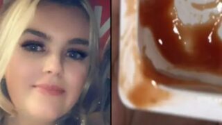 Sheila stunned after finding face of Elvis in her McDonalds sauce